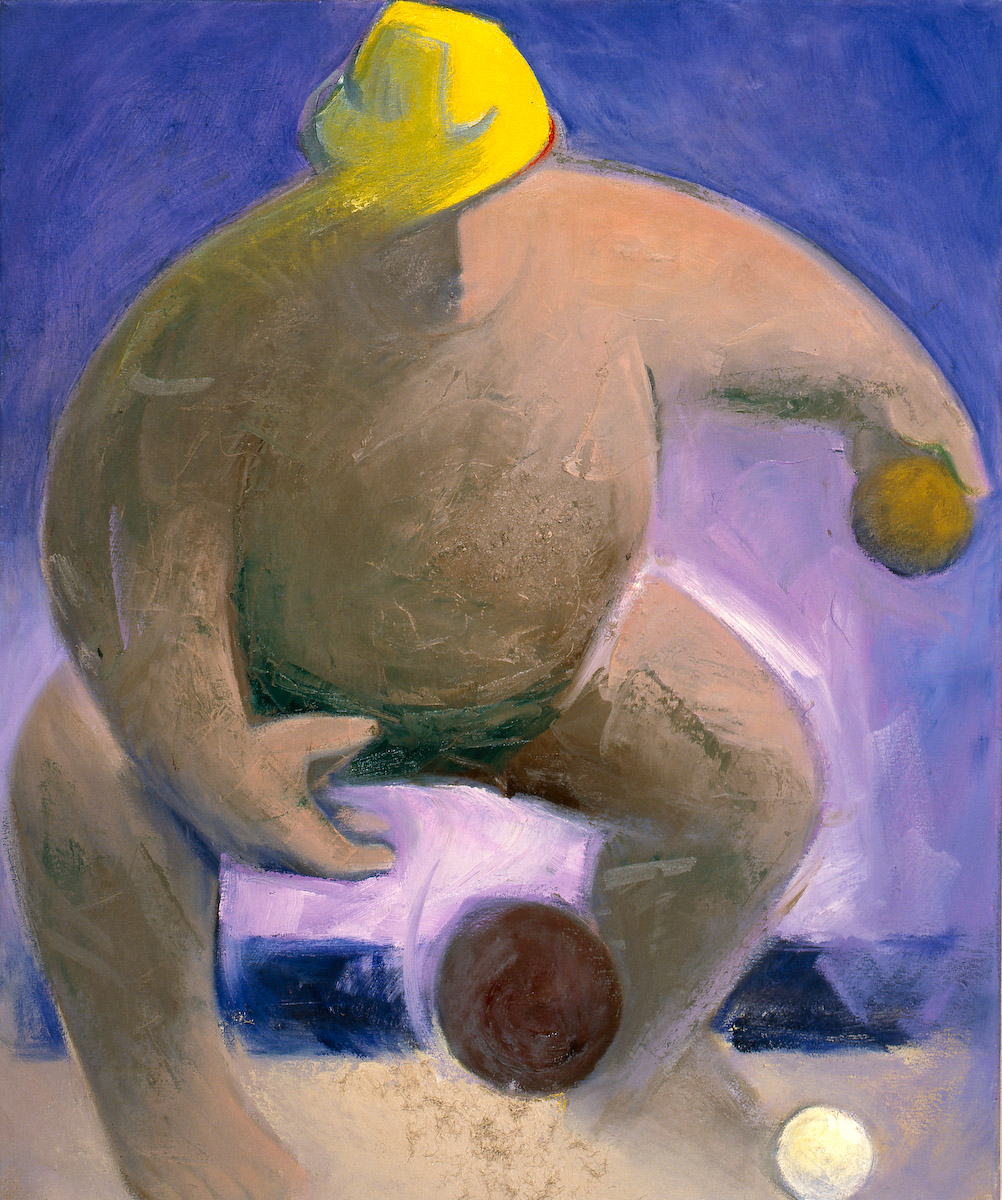 Boccia-Spieler