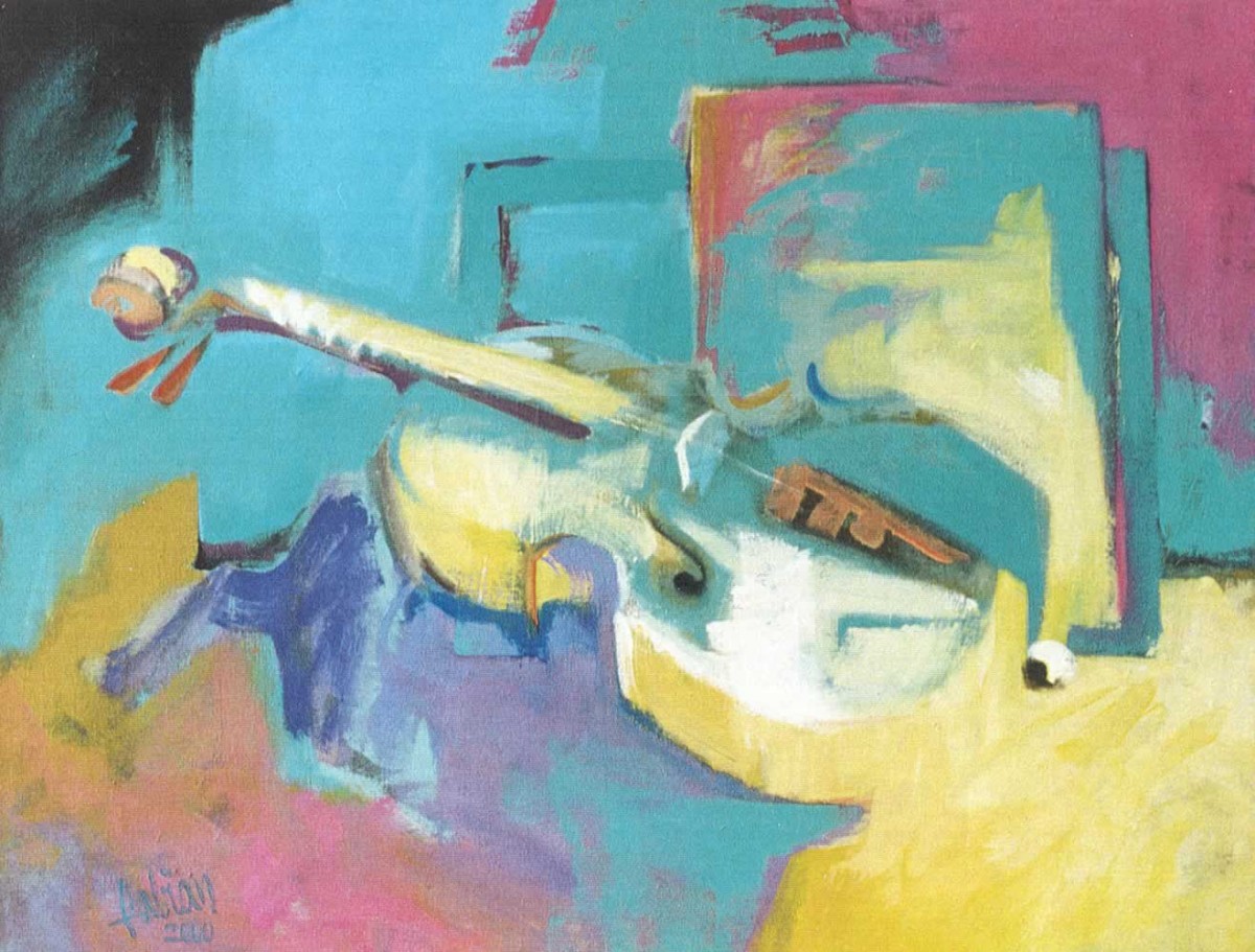 Instrument mit Noten