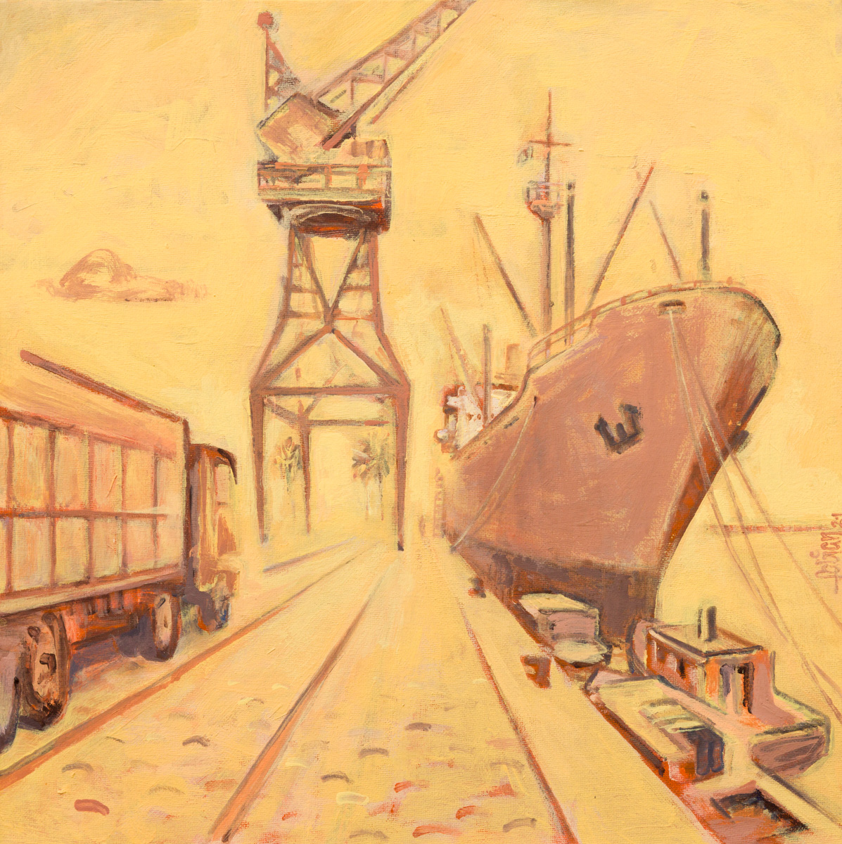 Hafen von Santos
