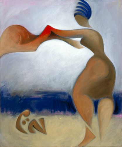 Frau mit Handtuch