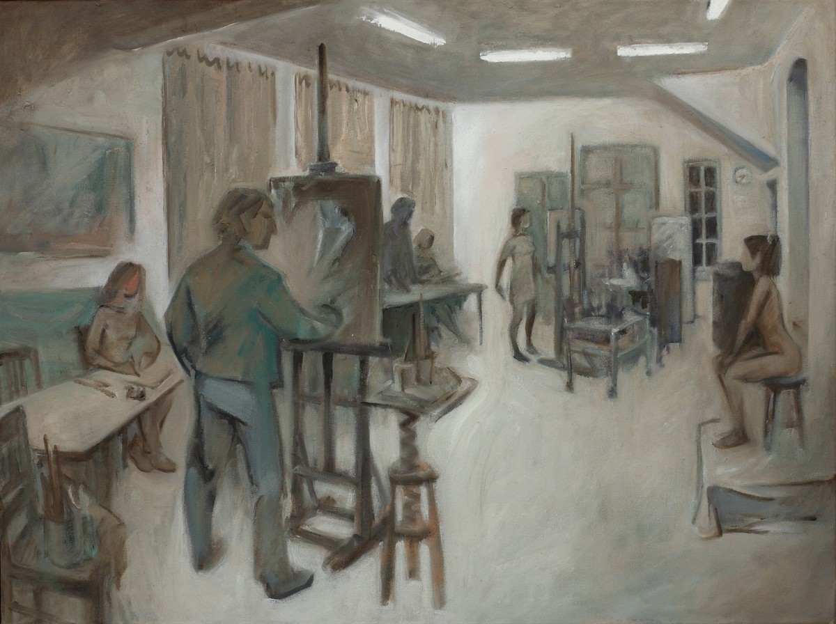 Malkurs im Atelier
