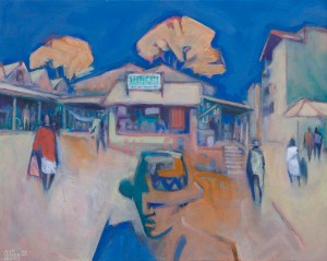 Markt in El Salvador